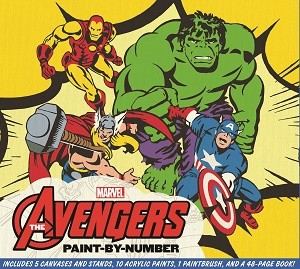 Marvel The Avengers Paint-by-Number Image1_NeedsCopyright_MARVEL